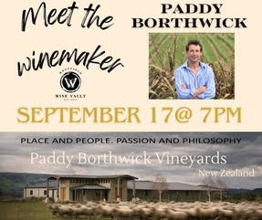 Paddy Borthwick from Paddy Borthwick Vineyards in New Zealand